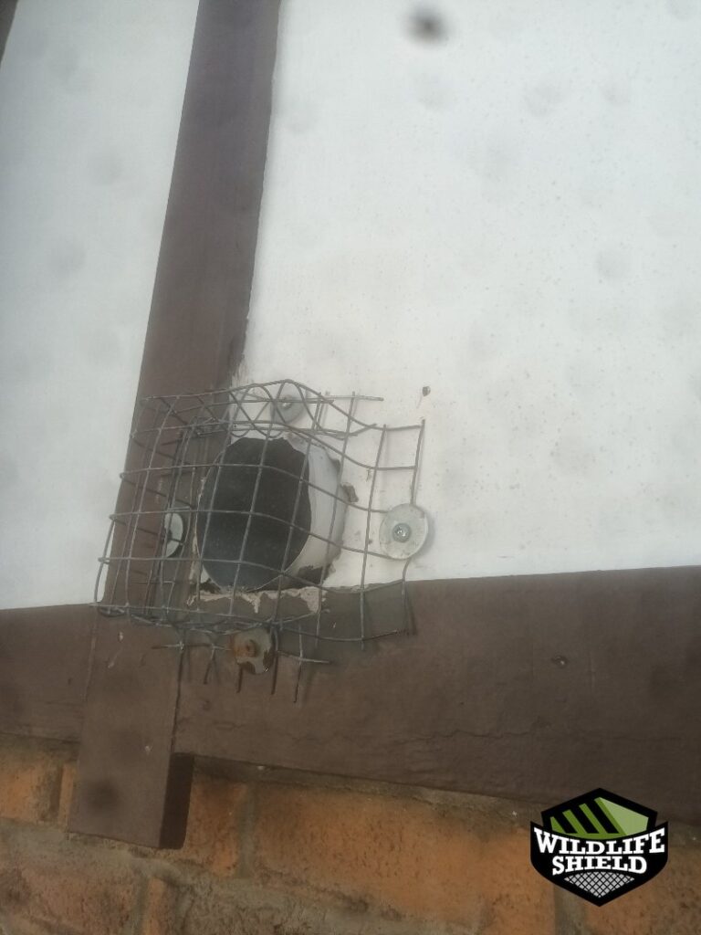 oshawa soffit wall vent install 04
